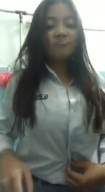 Kasir Alfamart hijab pamer meki DoodStream